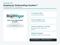 RoofRigor Employee Onboarding System 30-day roofing new-hire and training system overview