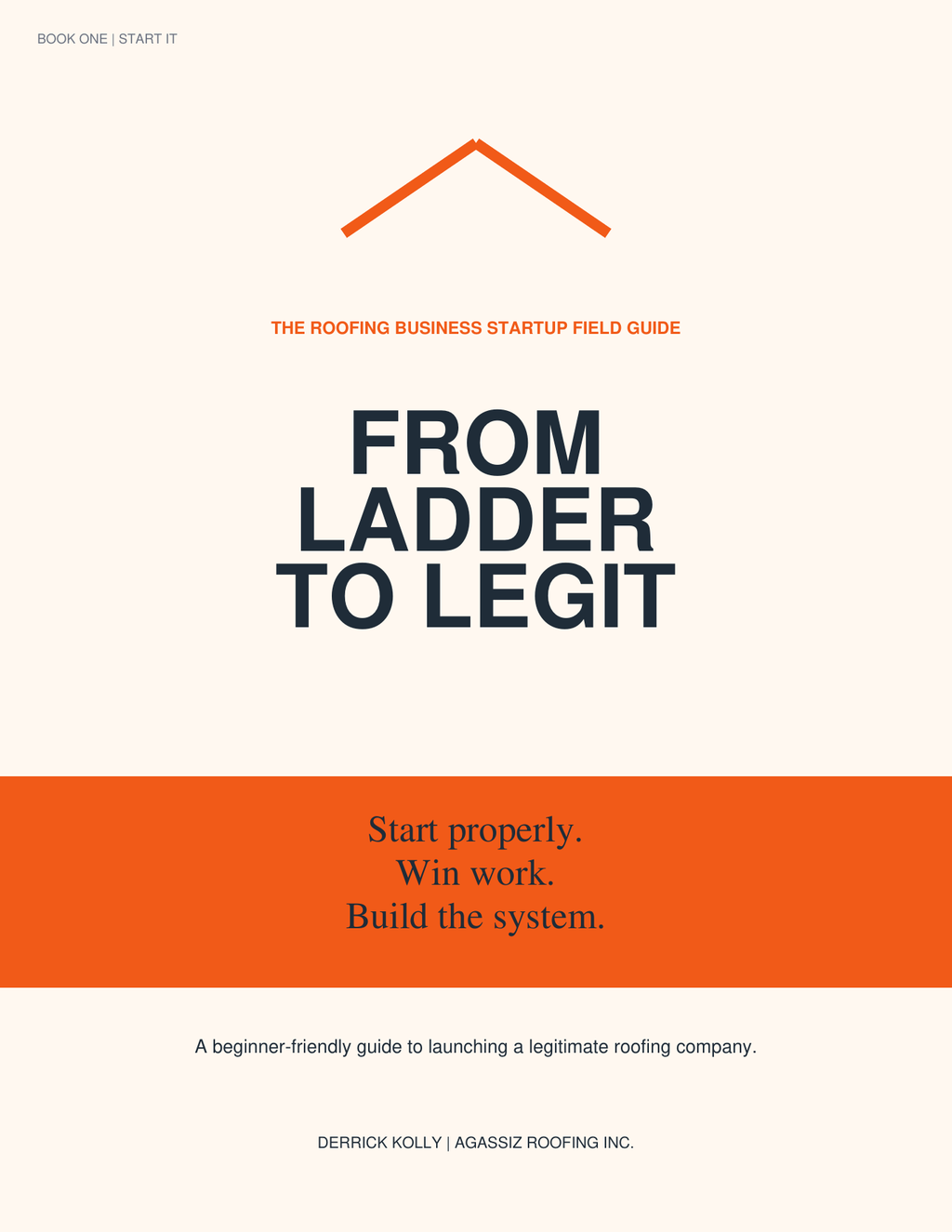 RoofRigor Roofing Business Starter Guide cover