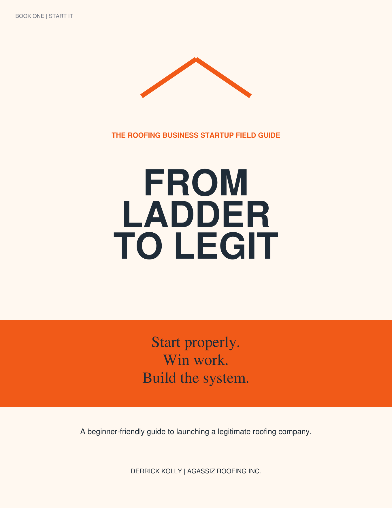 RoofRigor Roofing Business Starter Guide cover