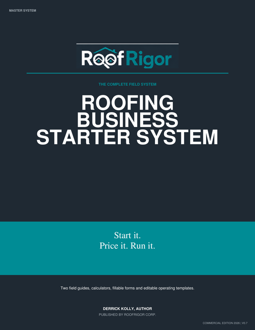 RoofRigor Roofing Business Starter System cover