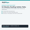 RoofRigor Toolbox Talks System 52 weekly roofing safety talks